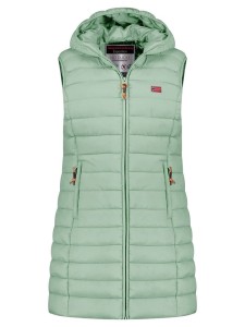 Geographical Norway Kamizelka pikowana "Vatikolor" w kolorze miętowym rozmiar: XL