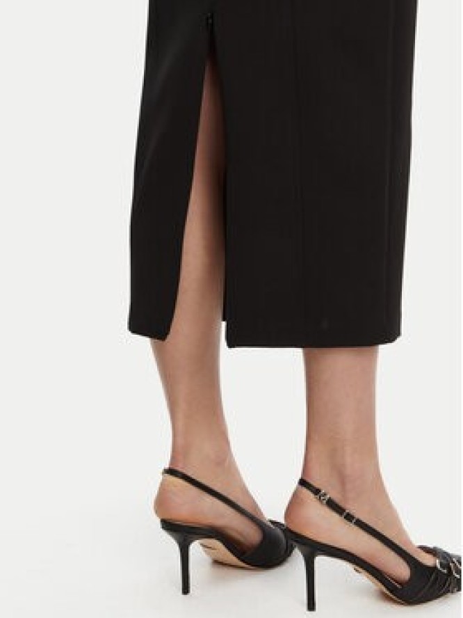 ACCESS FASHION Sukienka koktajlowa 53-3403-218 Czarny Regular Fit