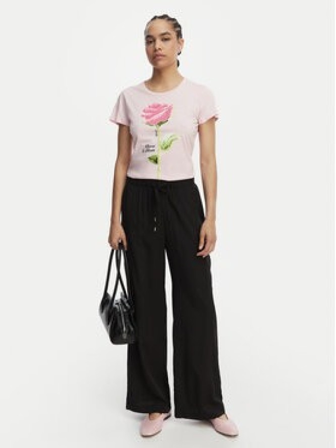 Liu Jo T-Shirt WA6477 JS923 Różowy Regular Fit
