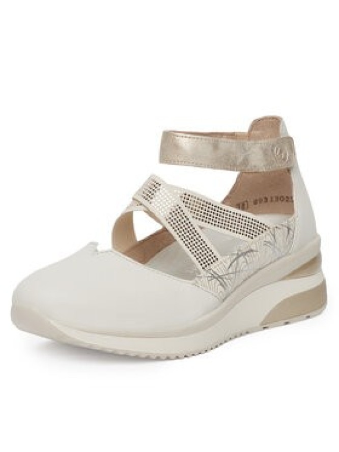 Remonte Półbuty D2411-81 Beżowy