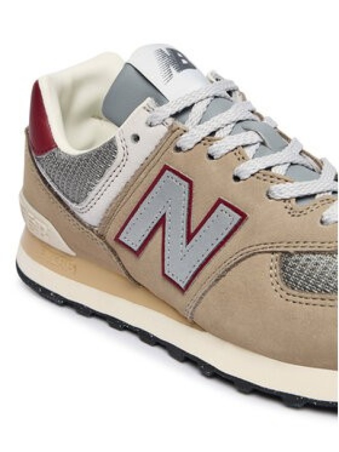 New Balance Sneakersy U574SKB W Brązowy