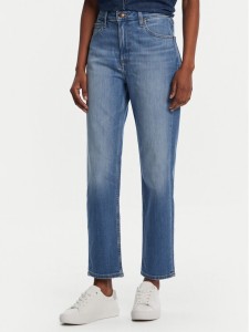 Lee Jeansy Carol 112355263 Niebieski Straight Fit