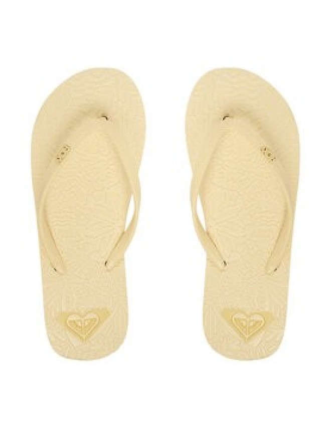 Roxy Japonki CEOWB-SS25-3C021 Żółty jasny
