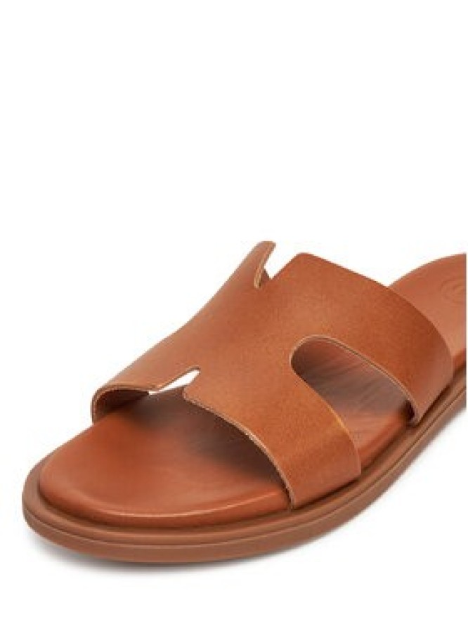 Gino Rossi Klapki ELLE-E25-27281 Brązowy