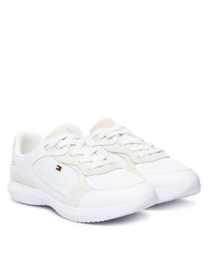 Tommy Hilfiger Sneakersy Light Runner FW0FW09409 Biały