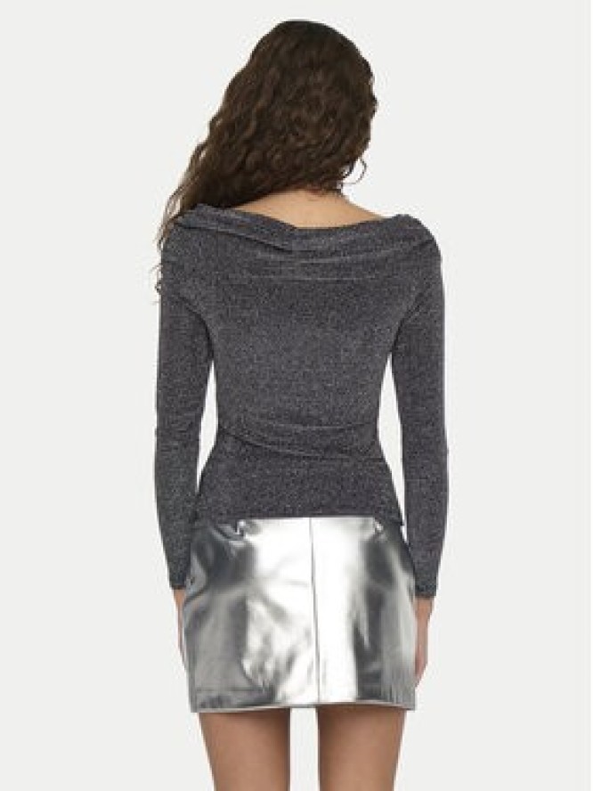 ONLY Bluzka Queen 15331413 Szary Slim Fit