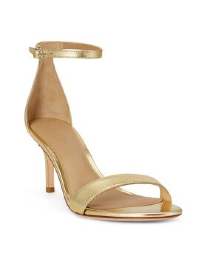 LAUREN RALPH LAUREN Sandały Allie Mid 802978207002 Złoty