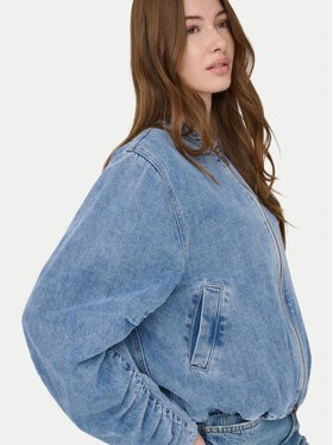 ONLY Kurtka jeansowa Niki 15362884 Niebieski Relaxed Fit