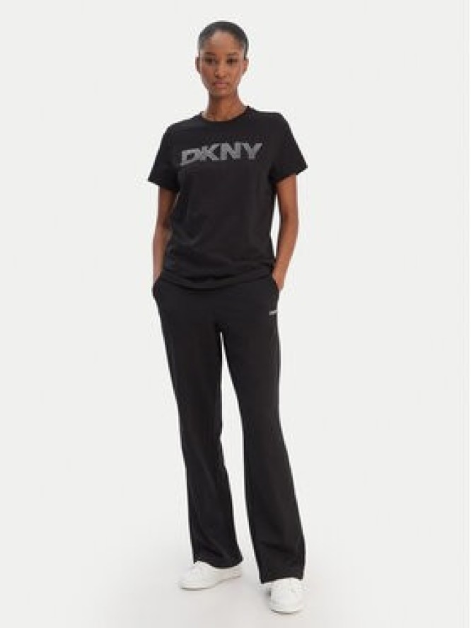 DKNY Sport Spodnie dresowe DP6P3794 Czarny Regular Fit