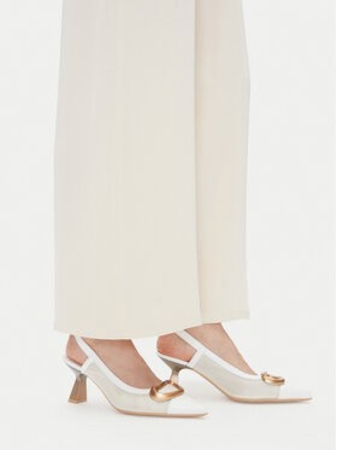 Hispanitas Czółenka Nova HV253957 Biały