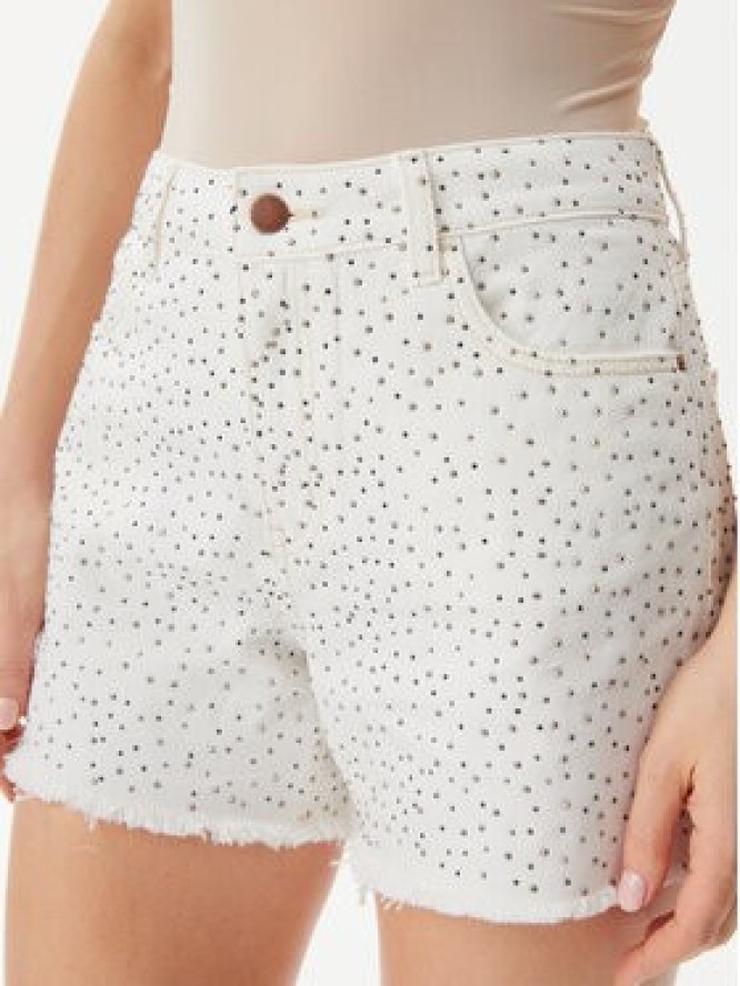 Guess Szorty materiałowe W5GD74D5N91 Niebieski Regular Fit