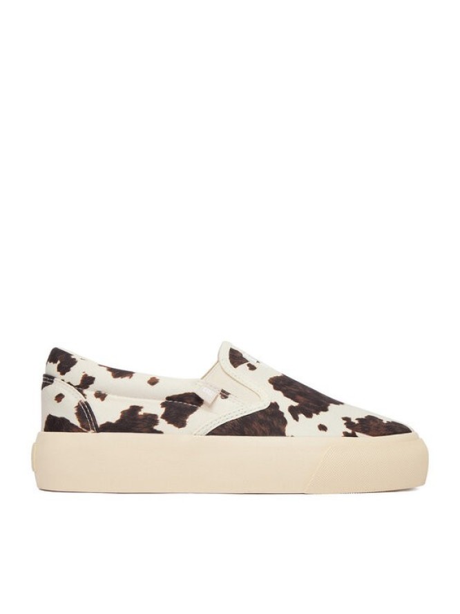 DC Shoes Tenisówki CEO-LEA-ZL-0012 Écru