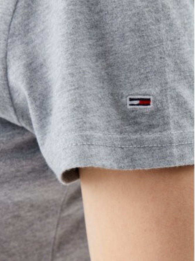 Tommy Jeans T-Shirt Varsity DW0DW20317 Szary Regular Fit