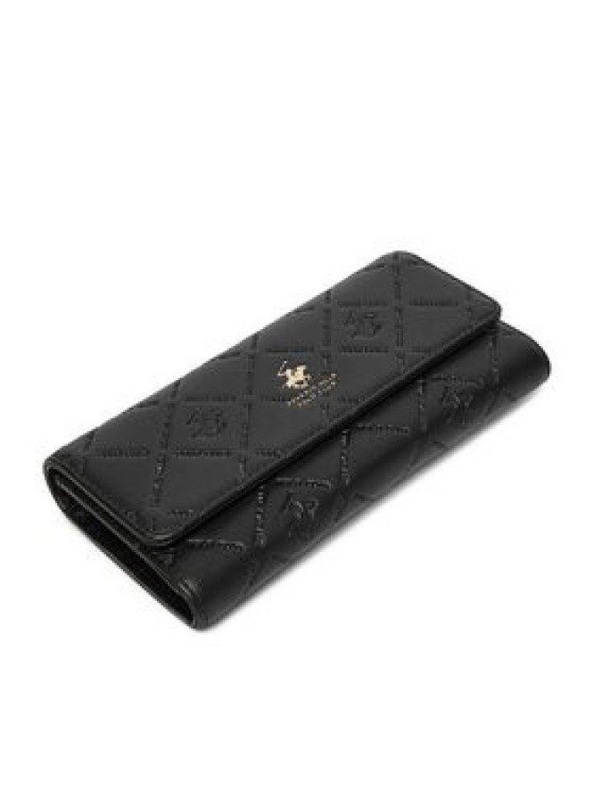 Beverly Hills Polo Club Portfel CEO-BHPC-W1-007-AW25 Czarny