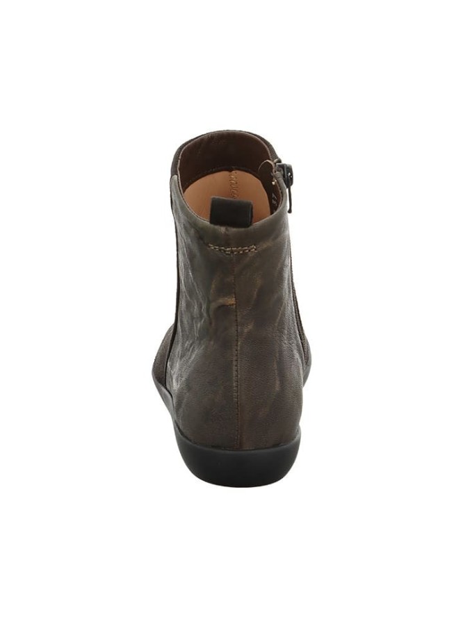 Think! Skórzane botki w kolorze brązowym rozmiar: 40,5