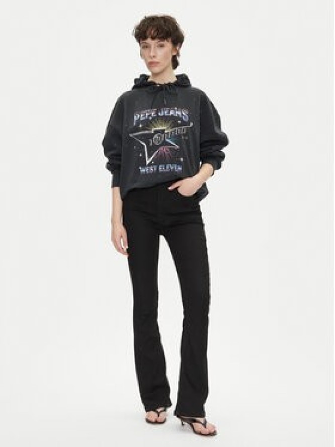Pepe Jeans Bluza Lilian PL581469 Czarny Loose Fit