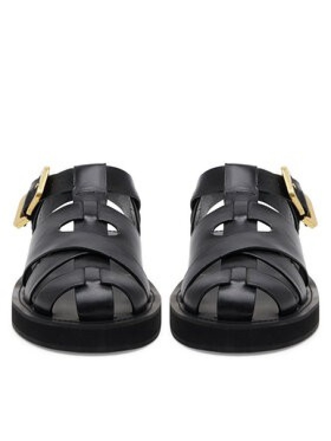 Gino Rossi Sandały LOCK-CS882-HM-01 Czarny