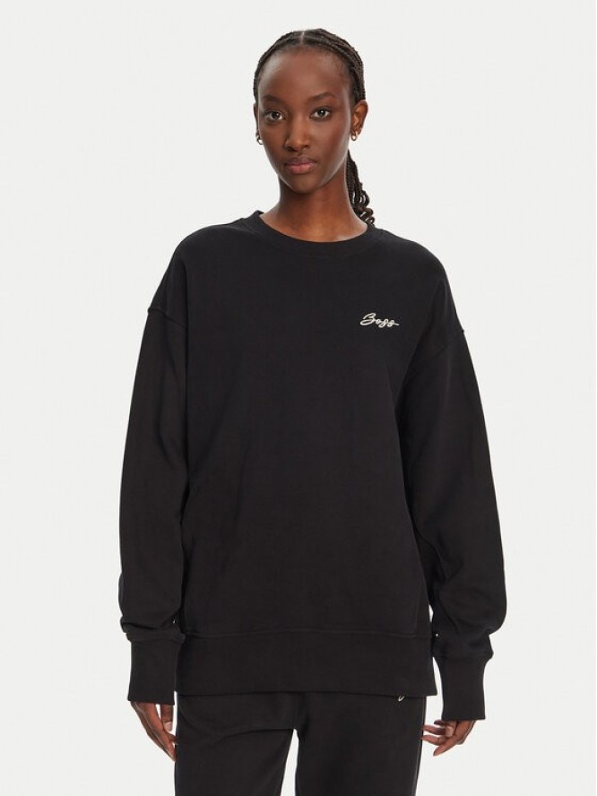 BOSS Bluza 50540266 Czarny Regular Fit