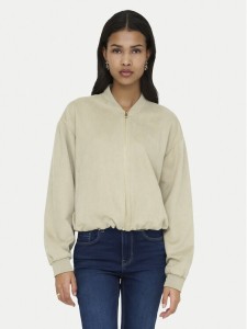ONLY Kurtka bomber Mavi 15364101 Beżowy Regular Fit