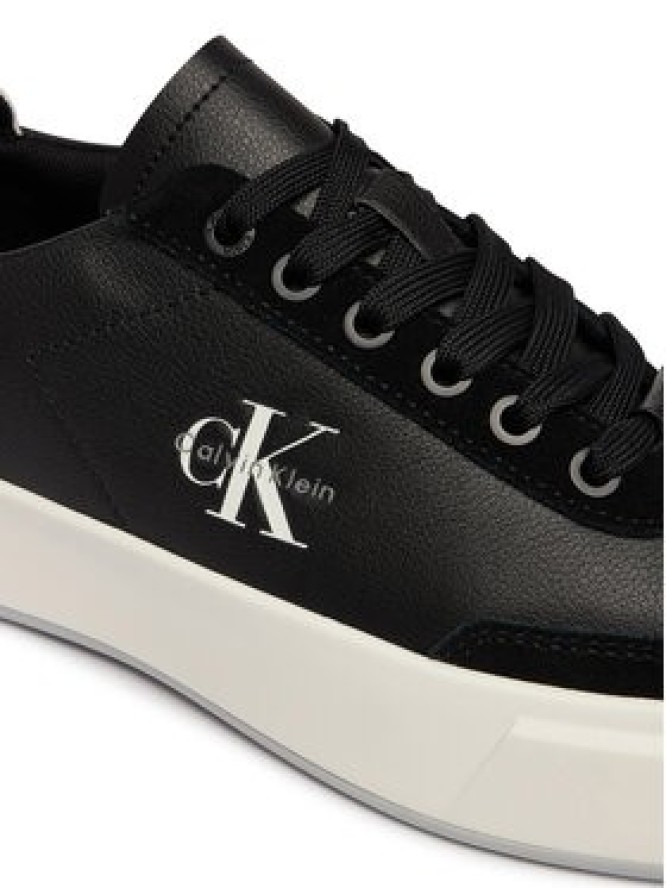 Calvin Klein Sneakersy Basket Cups Lup Wt Lth Su HW0HW02984 Czarny