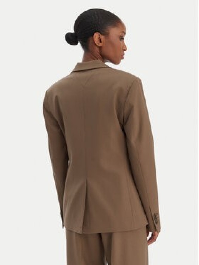 Tommy Hilfiger Marynarka Timeless WW0WW46662 Beżowy Regular Fit