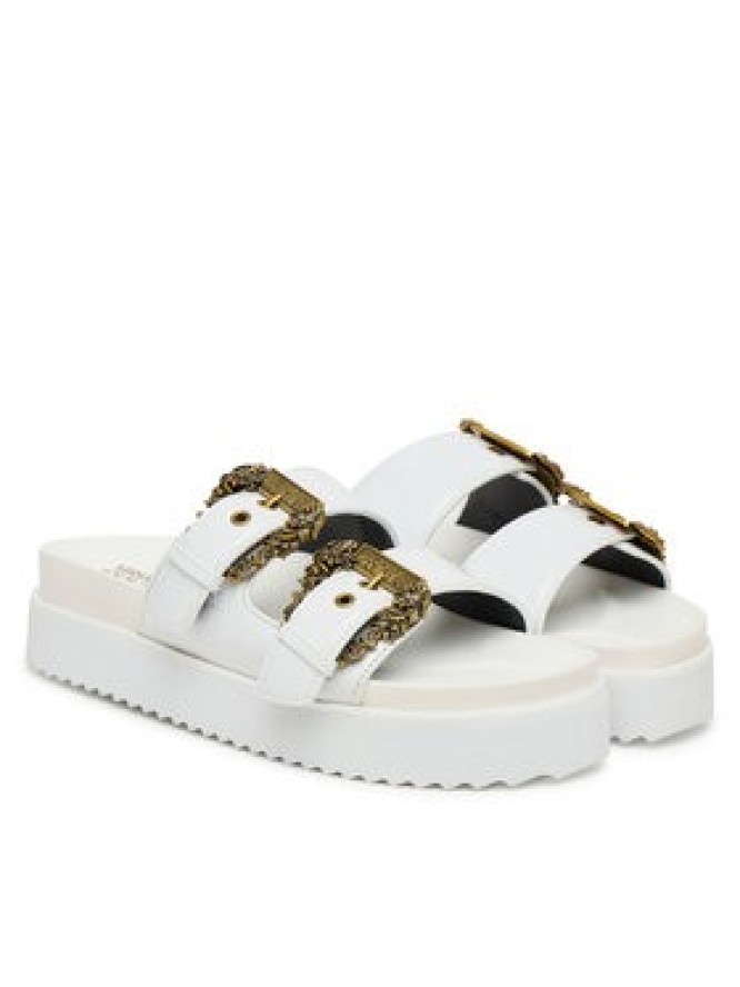 Versace Jeans Couture Klapki 80VA3SM1 ZS190 3 Biały