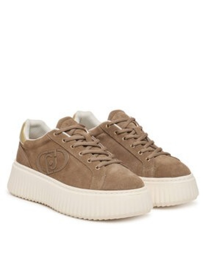 Liu Jo Sneakersy Elodie 01 BF6059 PX002 Brązowy