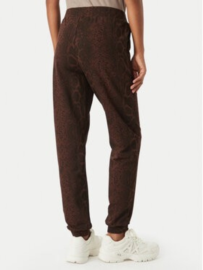 EA7 Emporio Armani Spodnie dresowe 7W001416 AF26043 F6007 Brązowy ciemny Regular Fit