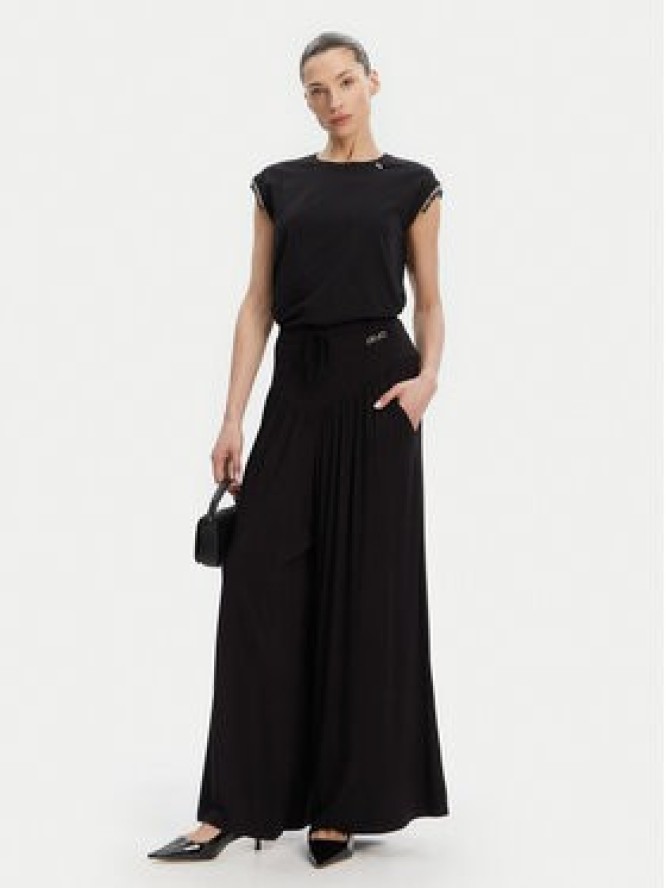 Liu Jo Bluzka WA5158 J5003 Czarny Regular Fit