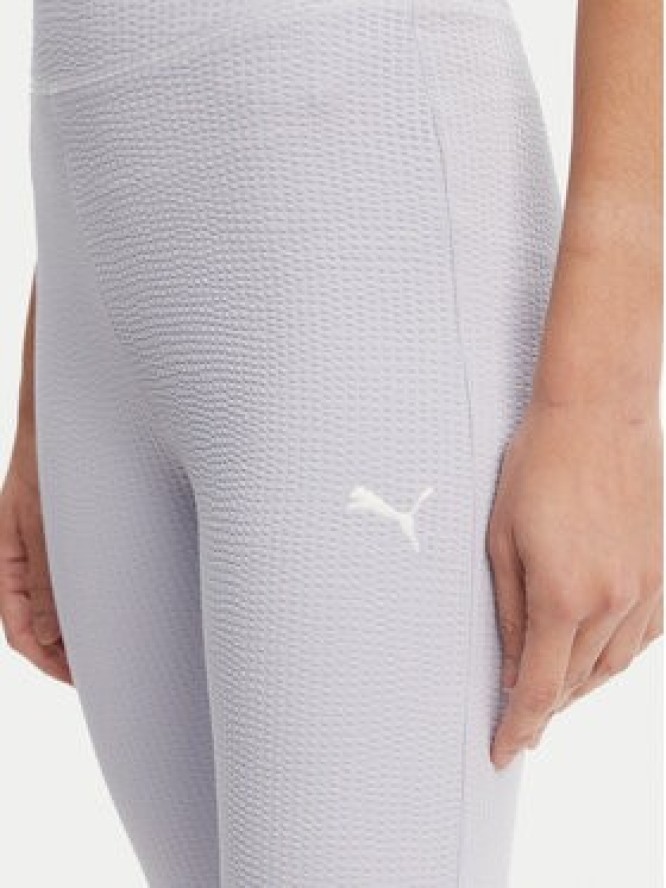 Puma Legginsy Dare To 629809 Fioletowy Slim Fit