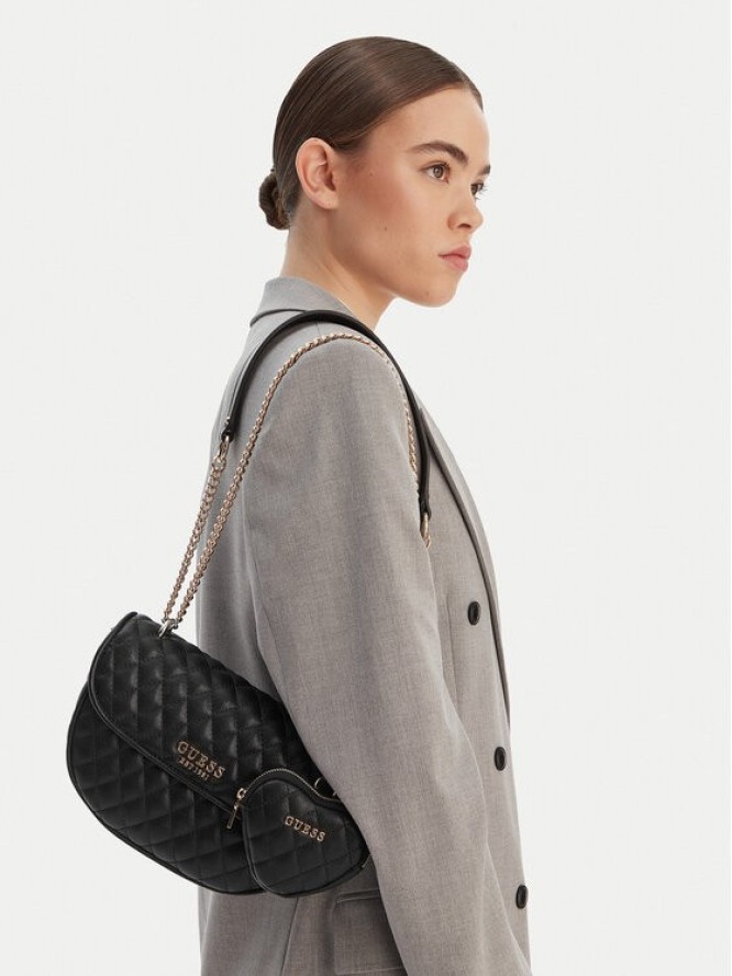 Guess Torebka Atabey HWQG98 94210 Czarny