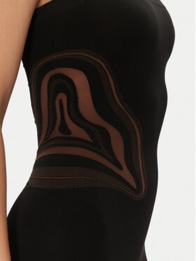 Wolford Kombinezon Venus 57177 Czarny Slim Fit
