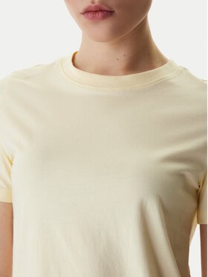 Vero Moda T-Shirt Paulina 10316991 Żółty Regular Fit
