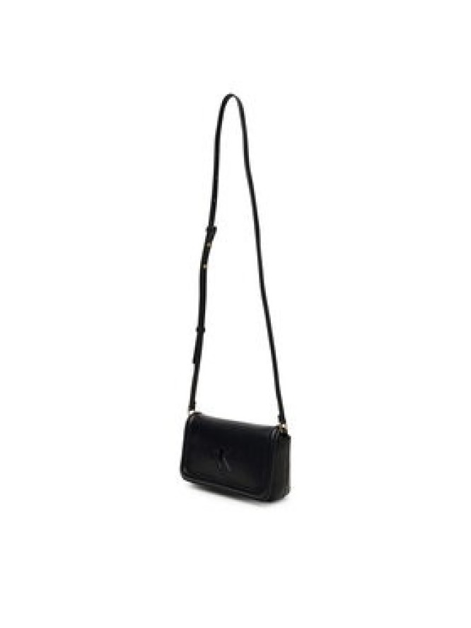 Calvin Klein Torebka Bold Ck Flap Crossbody LV04F1027G Czarny