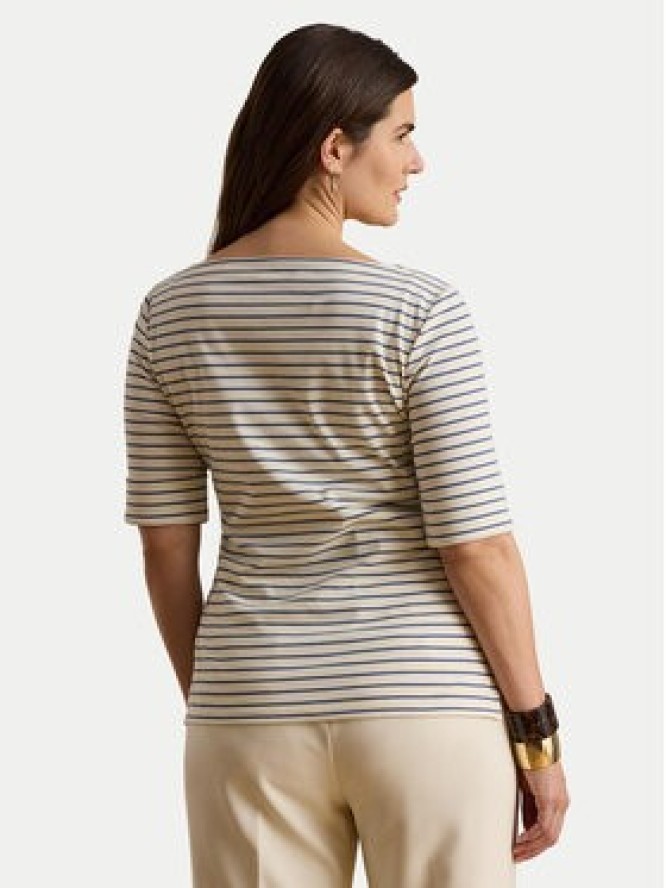 LAUREN RALPH LAUREN Bluzka Judy 200P13919005 Kremowy Regular Fit