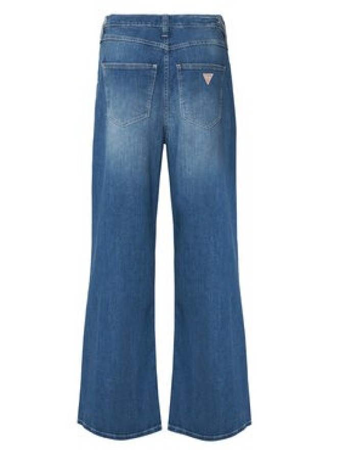 Guess Jeansy W6YA82 D1331 Niebieski Wide Leg