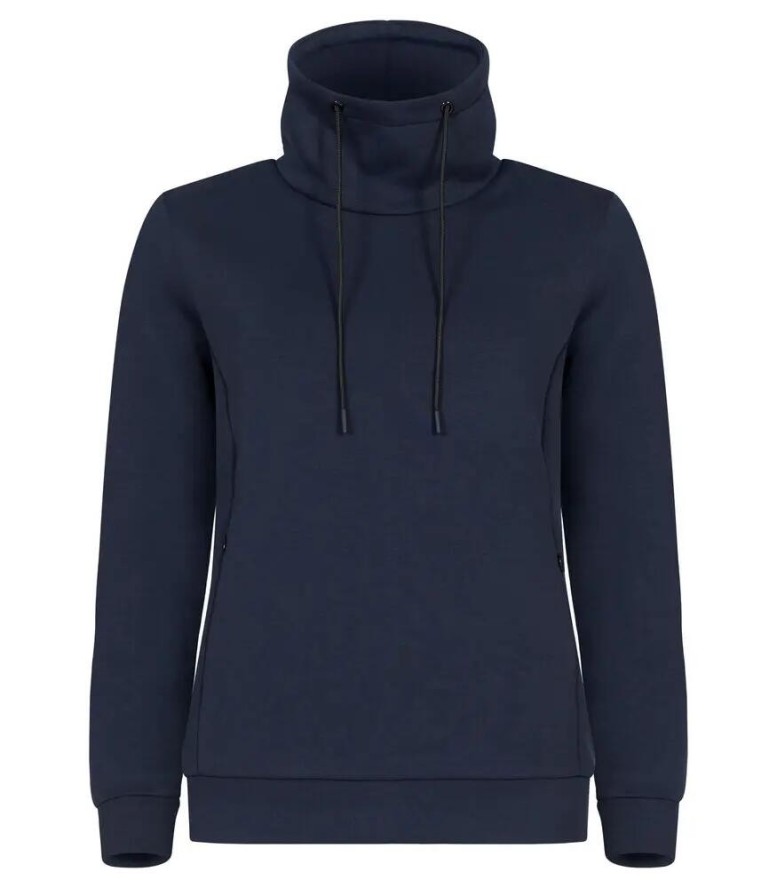 clique Hobart Women bluza z wysokim kołnierzem air-layer