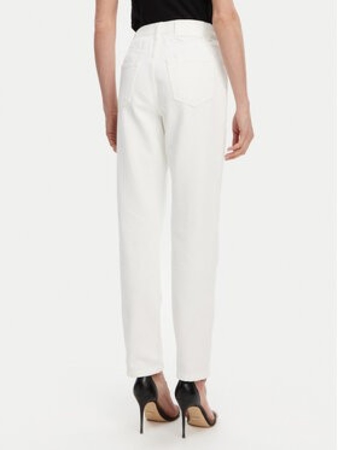 ACCESS FASHION Jeansy 53-8024-581 Biały Straight Leg