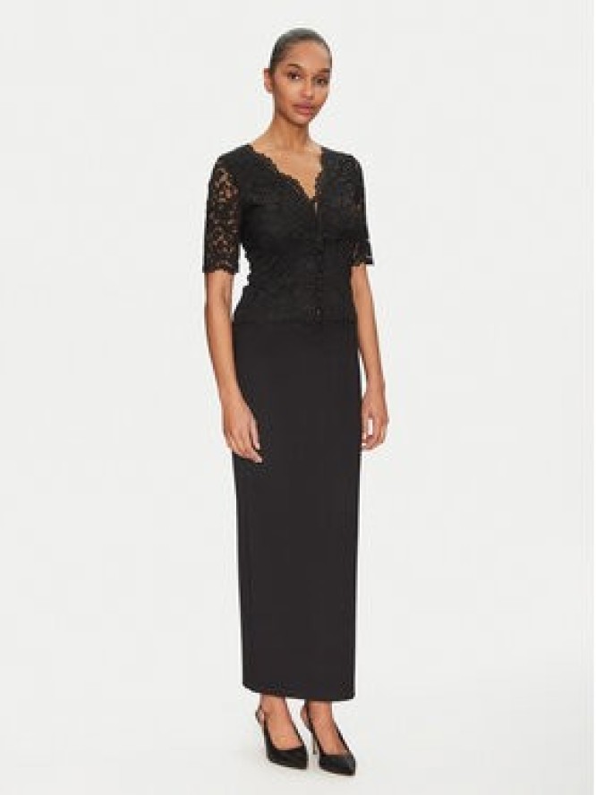 Morgan Bluzka 251-TANGO Czarny Slim Fit