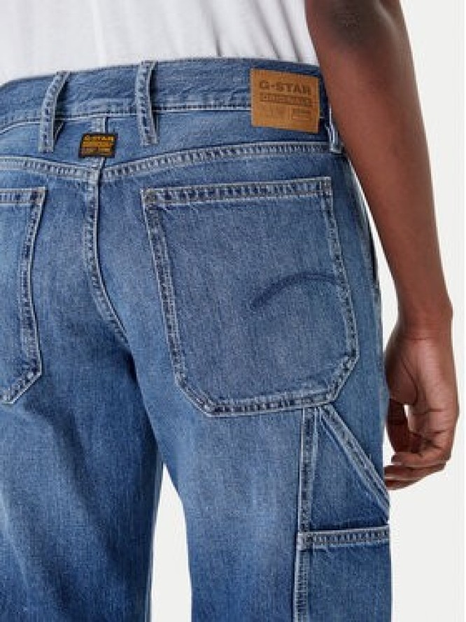 G-Star Raw Jeansy Judee Carpenter D23590-D536 Niebieski Loose Fit