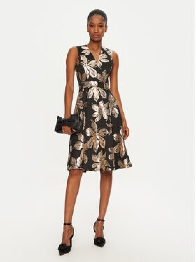 Rinascimento Sukienka koktajlowa CFC0121716003 Czarny Regular Fit