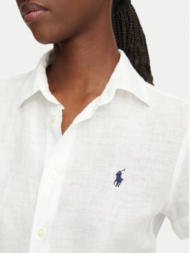 Polo Ralph Lauren Koszula 211973366505 Biały Regular Fit