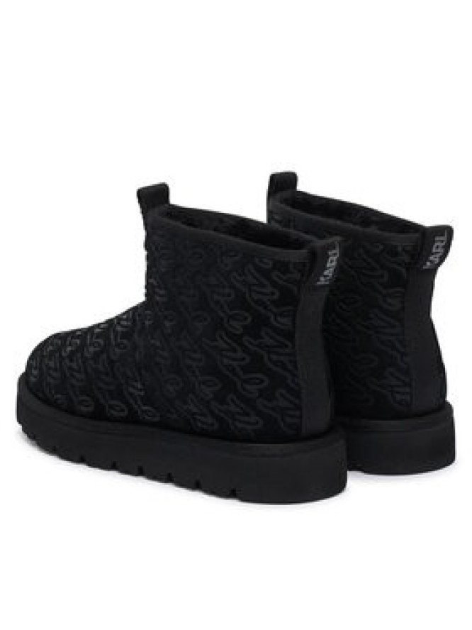 KARL LAGERFELD Śniegowce Skylar Lo KL47636 Czarny