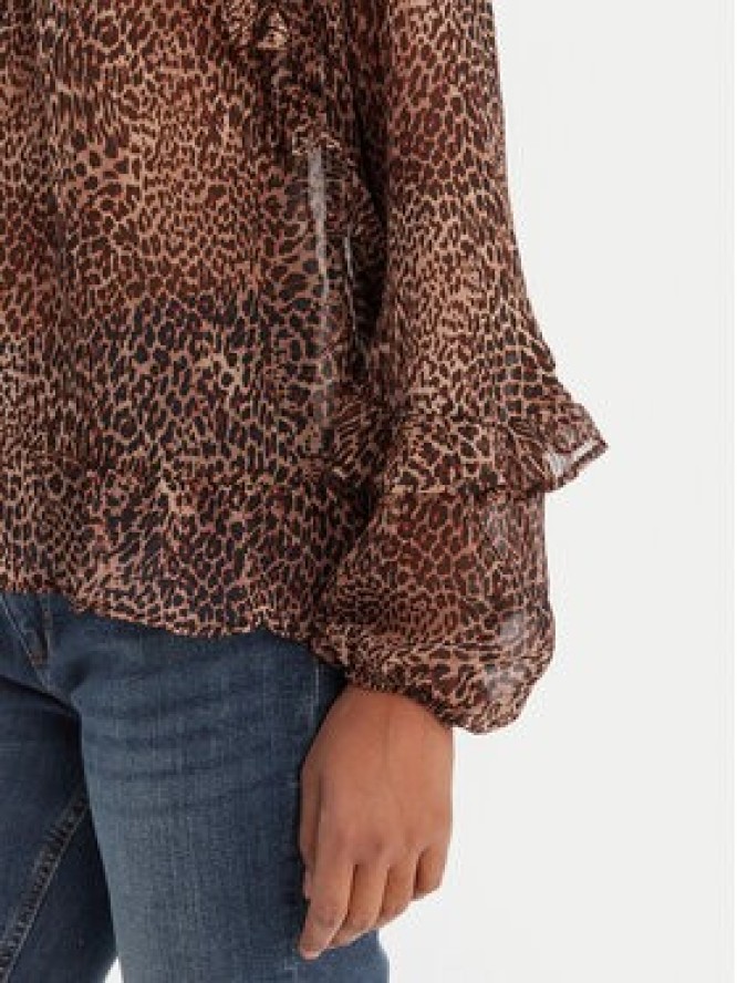 Morgan Bluzka 261-OWAY.F Brązowy Relaxed Fit