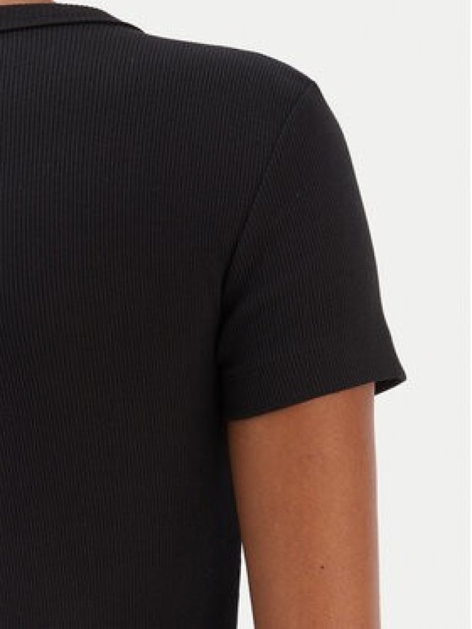 Guess T-Shirt W6RI22 KA0H1 Czarny Slim Fit