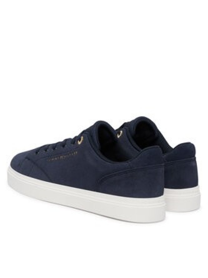 Tommy Hilfiger Sneakersy Logo Cupsole Trainers FW0FW09109 Granatowy
