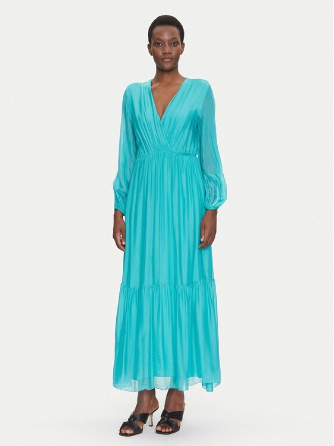 Dixie Sukienka letnia A207W050 Turkusowy Regular Fit