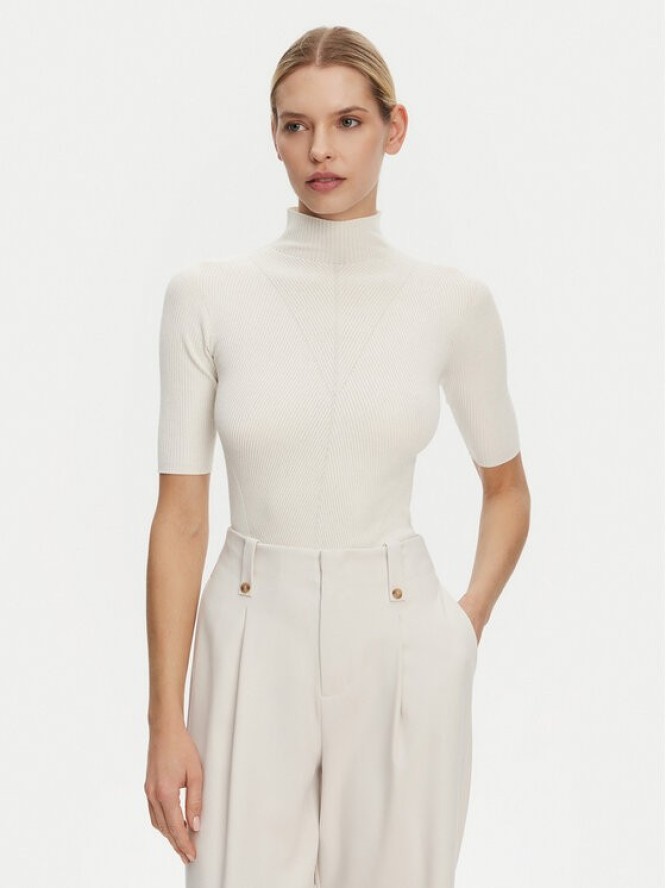 Kontatto Sweter 3M0530C Écru Regular Fit