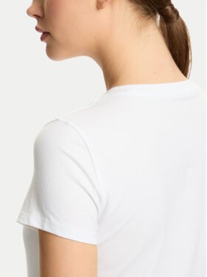 Armani Exchange T-Shirt XW001382 AF16294 U0002 Biały Slim Fit