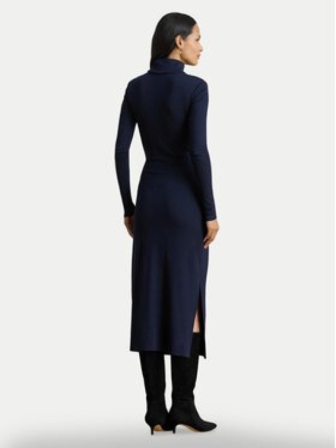 LAUREN RALPH LAUREN Sukienka dzianinowa 200980028001 Granatowy Slim Fit